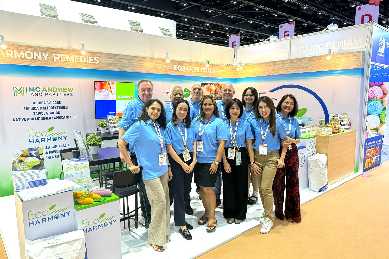 Eco Agri Food booth at Fi Asia Bangkok 2025 showcasing food ingredients and additives